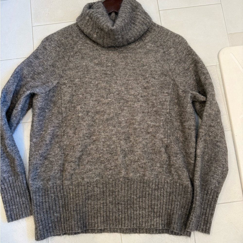 Babaton Gray Turtleneck Sweater